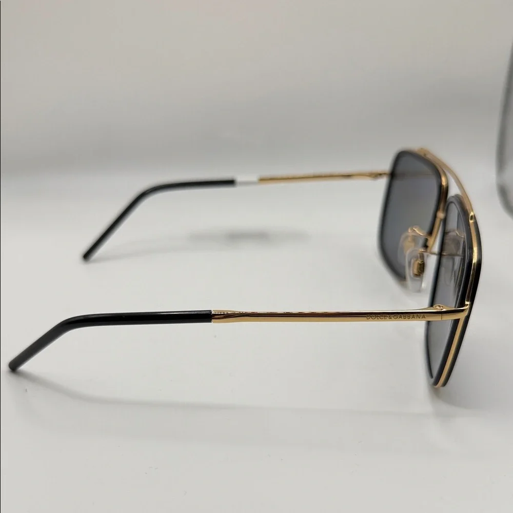Dolce & Gabbana Black and Gold Sunglasses DG2220 No Case